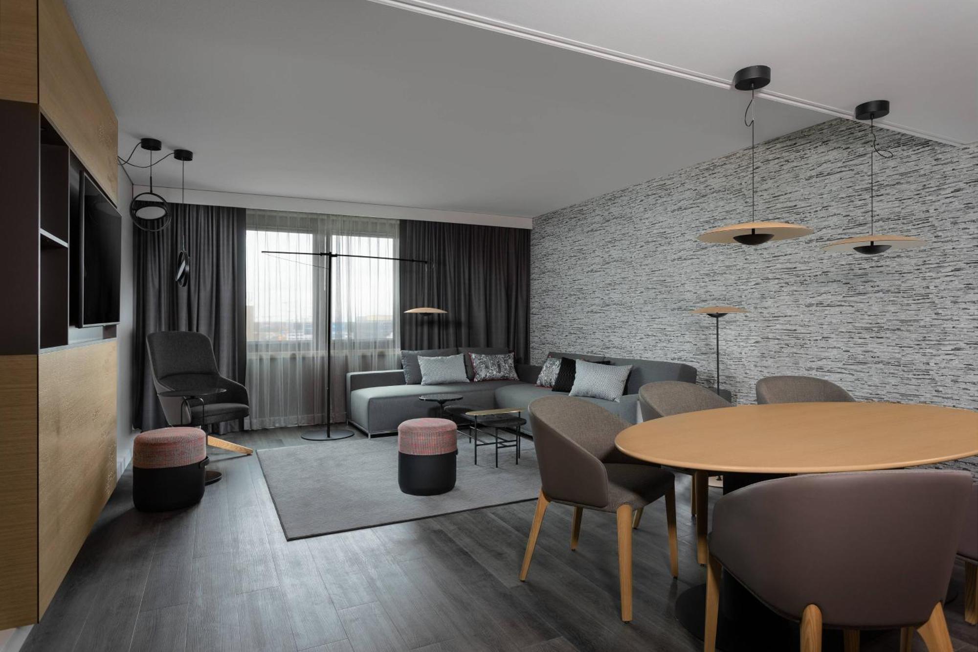 Frankfurt Airport Marriott Hotel فرانكفورت المظهر الخارجي الصورة