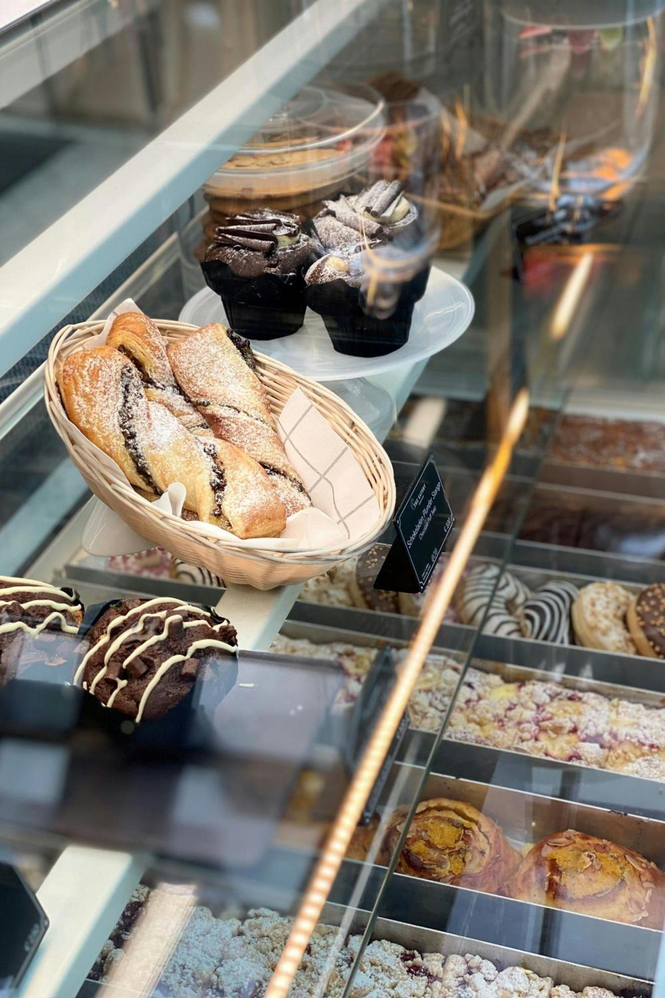 Frankfurt Airport Marriott Hotel فرانكفورت المظهر الخارجي الصورة A pastry in a bakery